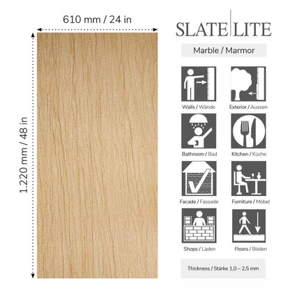 Slate-Lite Silvia Vein