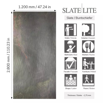 Slate-Lite Arcobaleno Colore